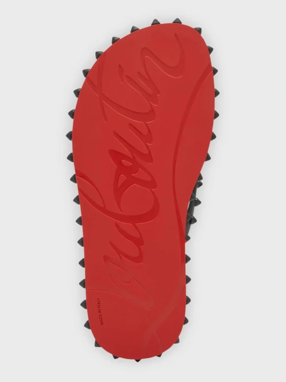 Christian Louboutin Loubi Donna Spike Flip Flops - Picture 3 of 8